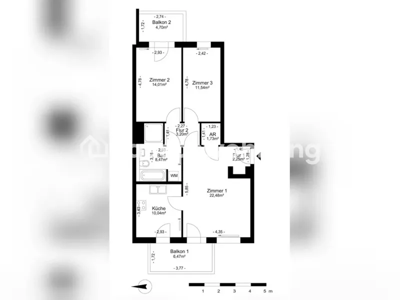 Tauschwohnung: Berlin-Spandau: 3-Zimmer-Wohnung zum Tausch — photo 1